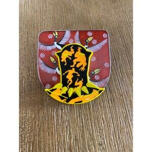 Disney Pin Marvel Artist Series Black Panther Silhouette and Birds